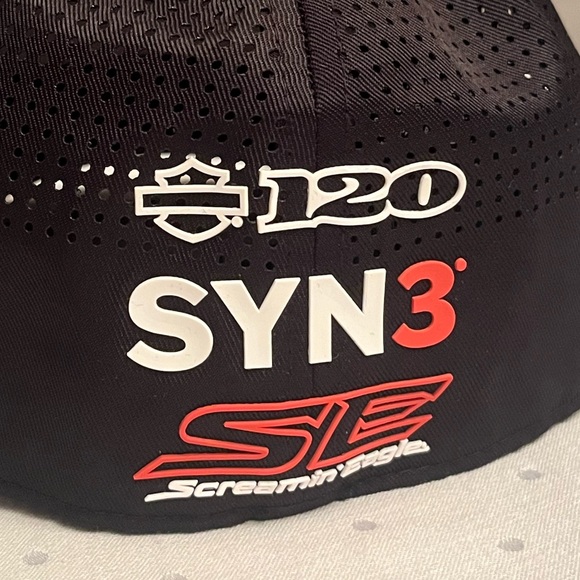 Harley-Davidson King Of The Baggers Screamin’ Eagle 120th Stretch-Fit Cap (NWT) - Picture 4 of 8